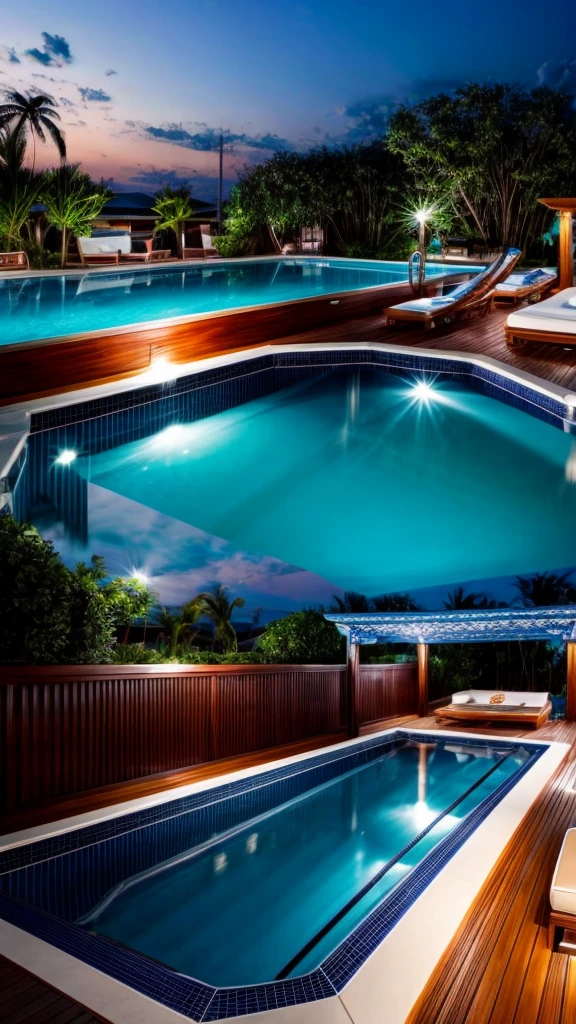 Pool 、Beer 、Luxury cruiser pool