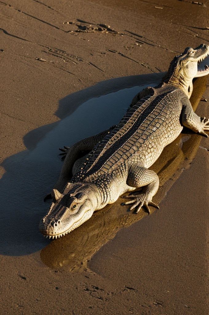 Álvaro Díaz style crocodile