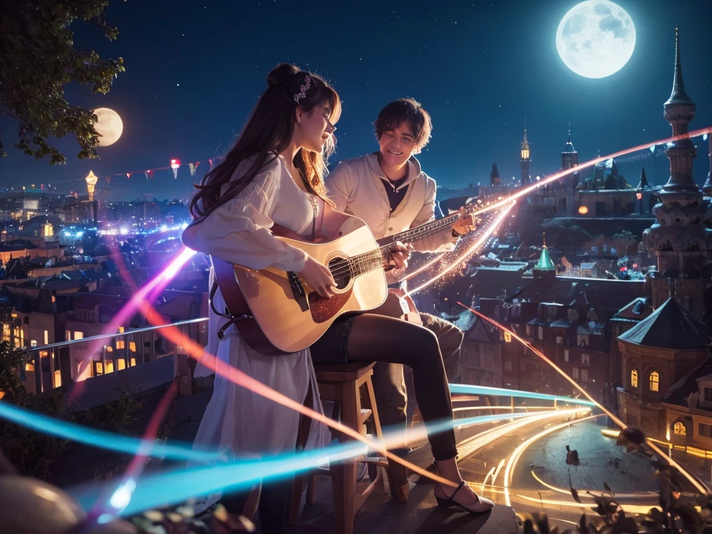 A magical night