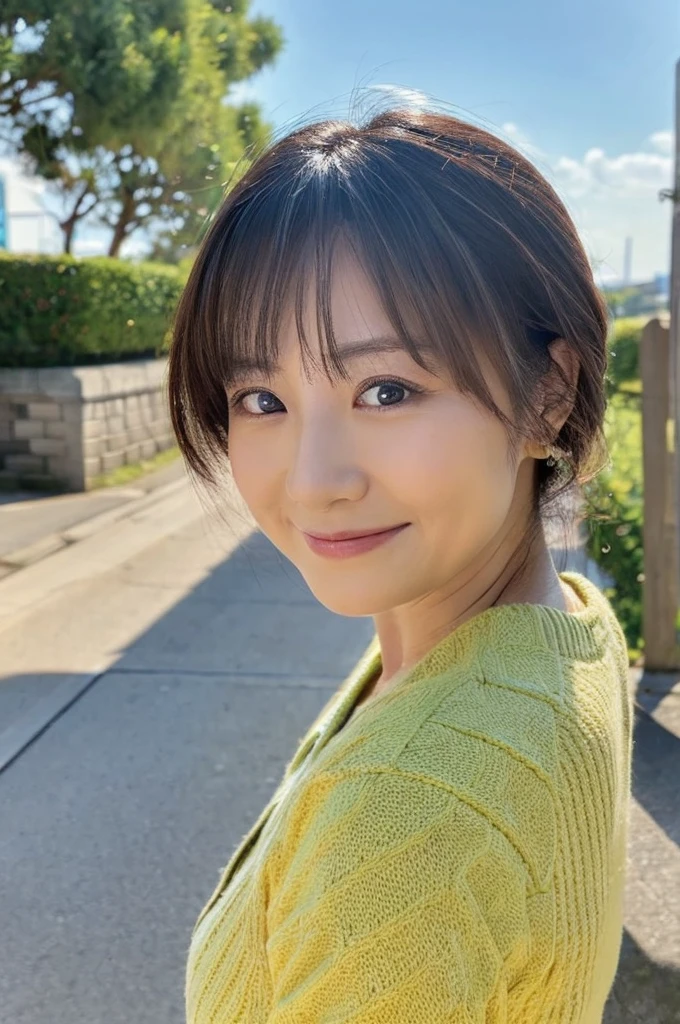 ((Highest quality)), ((masterpiece)), (detailed),Perfect Face,Japanese,Mature Woman