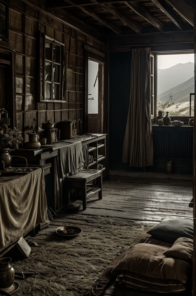 "There was wild and ghastly scenery all around her, and a home and comfort nowhere. "
