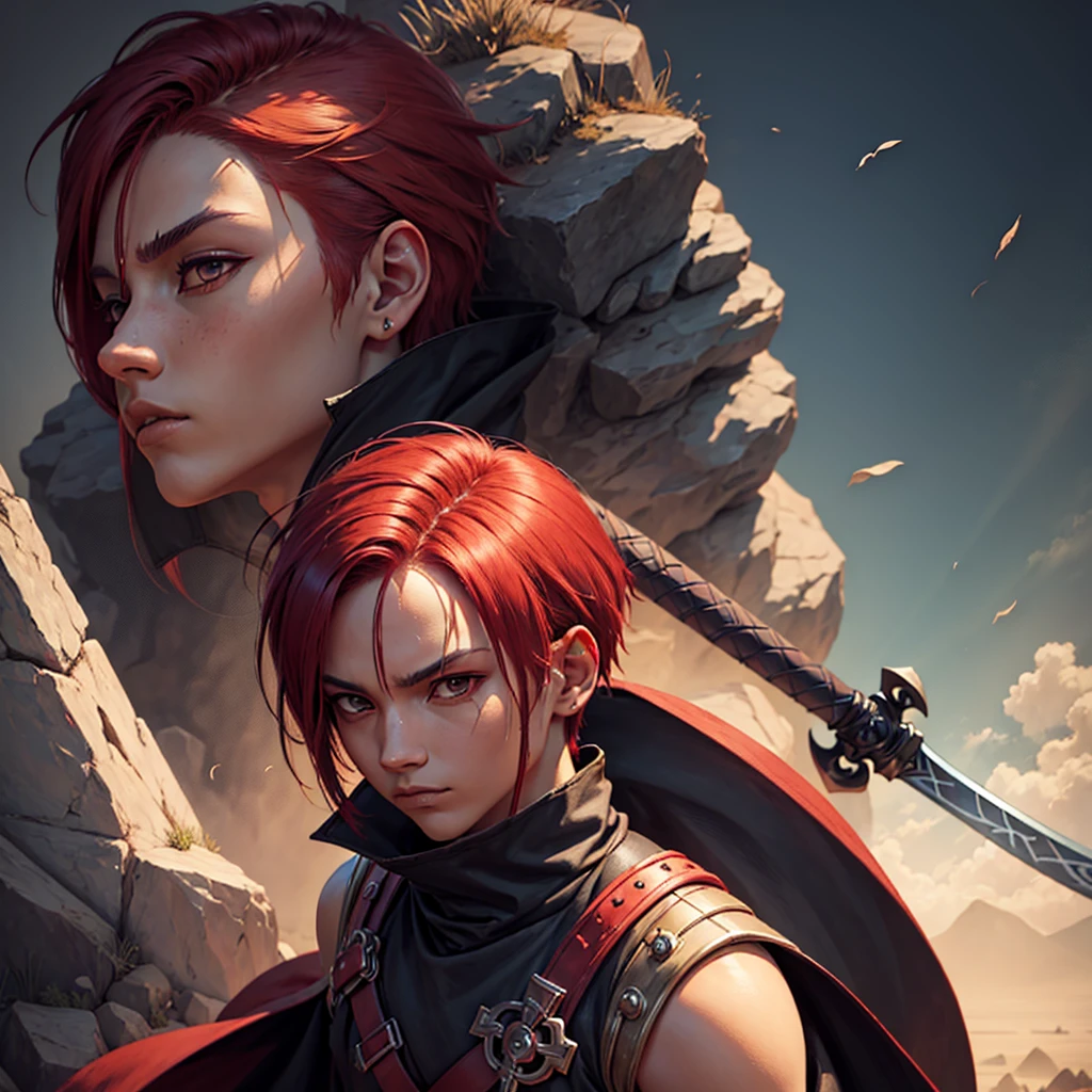 Gaara uses the sword and the sword of Akatsuki 