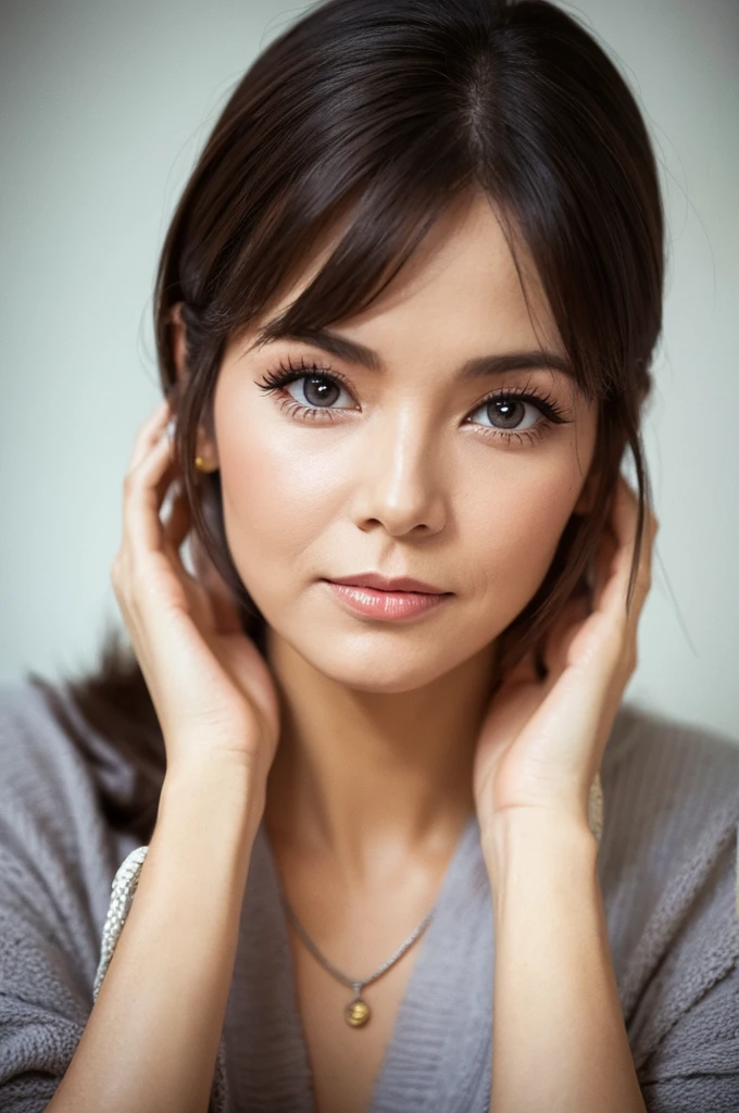 woman，60s，Wrinkle