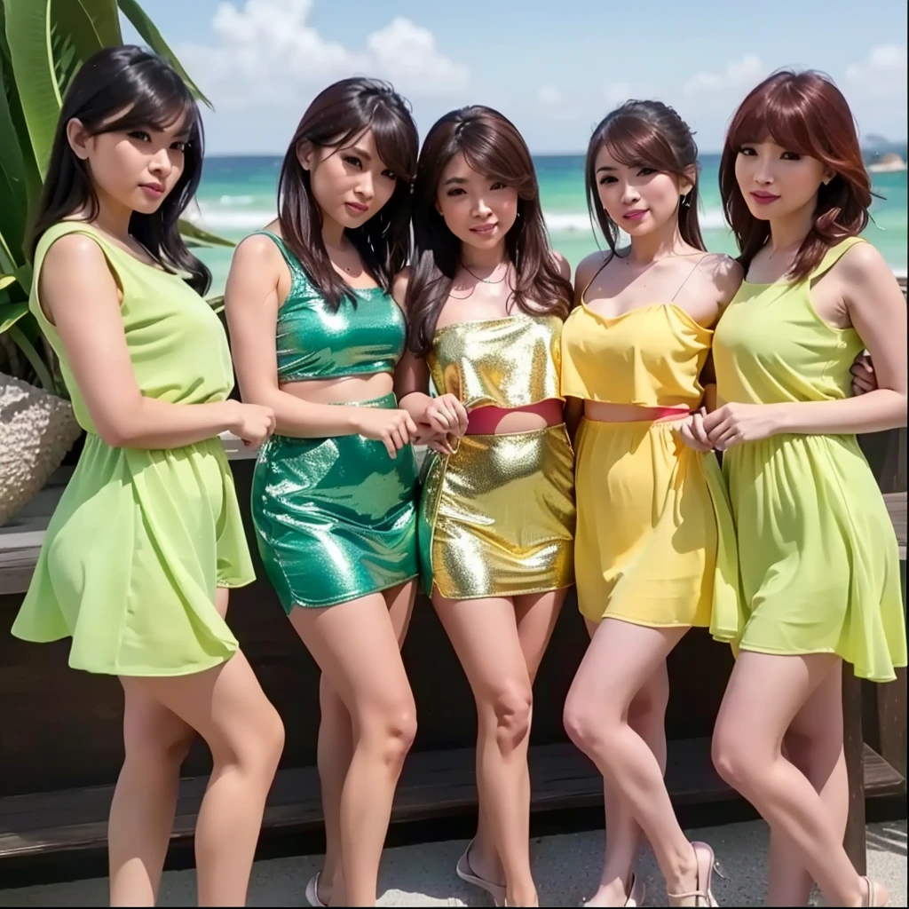 A beautiful young Indonesian woman, beautiful detailed face, smile, beautiful detailed eyes, makeup, beautiful Bun hairstyle, bangs, silver gray bikini g-string, breast cleavage, earrings, realistic, photorealistic, photo-realistic:1.37, (best quality,4k,8k,highres,masterpiece:1.2),ultra-detailed,(realistic,photorealistic,photo-realistic:1.37),HDR,UHD,studio lighting,ultra-fine painting,sharp focus,physically-based rendering,extreme detail description,professional,vivid colors,bokeh,portrait