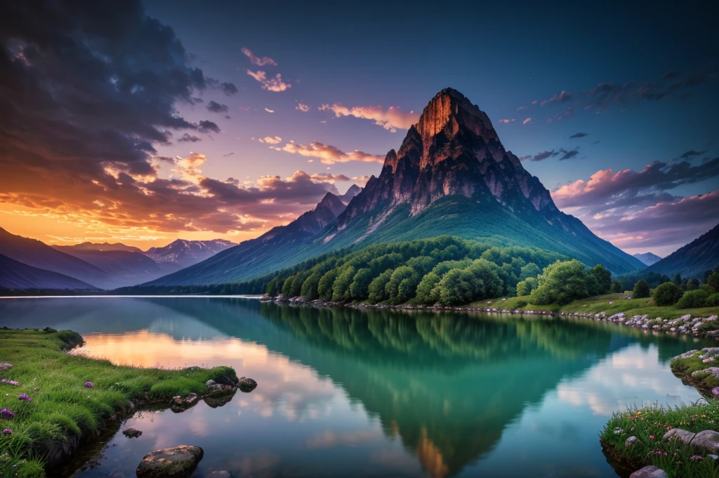 masterpiece, best quality, high quality, Extremely detailed CG Unity 8K wallpaper, landscapes, perfect reflection, stunning water surfaces. outdoor, Sky, cloud, dusk, no humans, castle, Gothic, Mountain, landscape, water, trees, blood moon, waterfall, cliff, nature, lake, river, cloudy Sky, Detail enhancement, Detail enhancement, no defects. Award-winning photography, Bokeh, depth of field, high dynamic range, bloom, Color difference, photorealism, Very detailed, complex, high detail, dramatic, Castlevania,