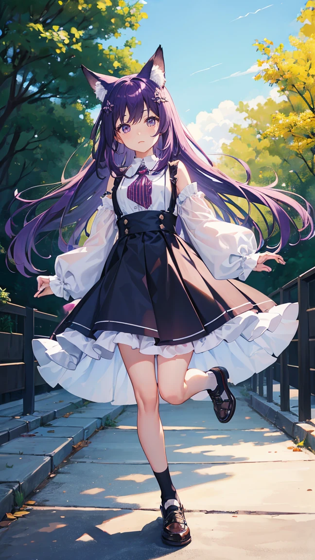 Ai Hoshino, Ai Hoshino, hair between eye, Hair Ornament, Hair Ribbon, Long hair, One side up, (Purple eyes:1.1), Purple hair, rabbit hair ornament, (star-shaped pupils:1.5), symbol-shaped pupils,Brake belt, Black belt, brooches, Dress, Pink dress, frilly dress, Ruffled gloves, frilld, gloves, heart brooch, Idol, Idol clothes, Jewelry, Pink gloves, Red Ribbon, bow ribbon, turtleneck dress,BREAK looking at viewer,BREAK (masutepiece:1.2), Best Quality, High resolution, Unity 8k壁纸, (Illustration:0.8), (Beautiful detailed eyes:1.6), extra detailed face, Perfect Lighting, extremely details CG, (Perfect hands, Perfect Anatomy),Smile with open mouth、outside of house、plein air、cowboy  shot、(Skirt lift:1.3), (Blue stripes々Panties:1.3)、(Skirt that rolls up:1.3)、(Fully exposed panties:1.5)、Naughty big、large full breasts、