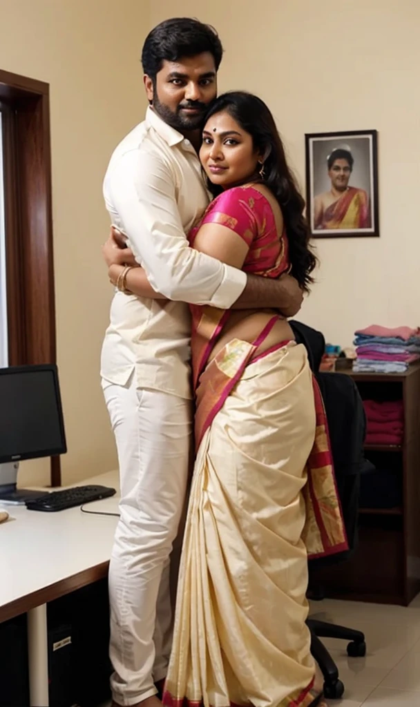 a handsome wide huge muscled shoulder, chest, arms, muscled legs younger indian desi boy in underwear and open front shirt doing lip to lip kiss with lady teacher in blouse and undies, in college toilet, college hunk boy student kissing with lady teacher, full view, top to bottom, huge bulge, realistic, seduction, seductive, erotic, sexy kissing poses, full view from top to bottom, boy open shirt on chest, boy in underwear with kissing lady teacher