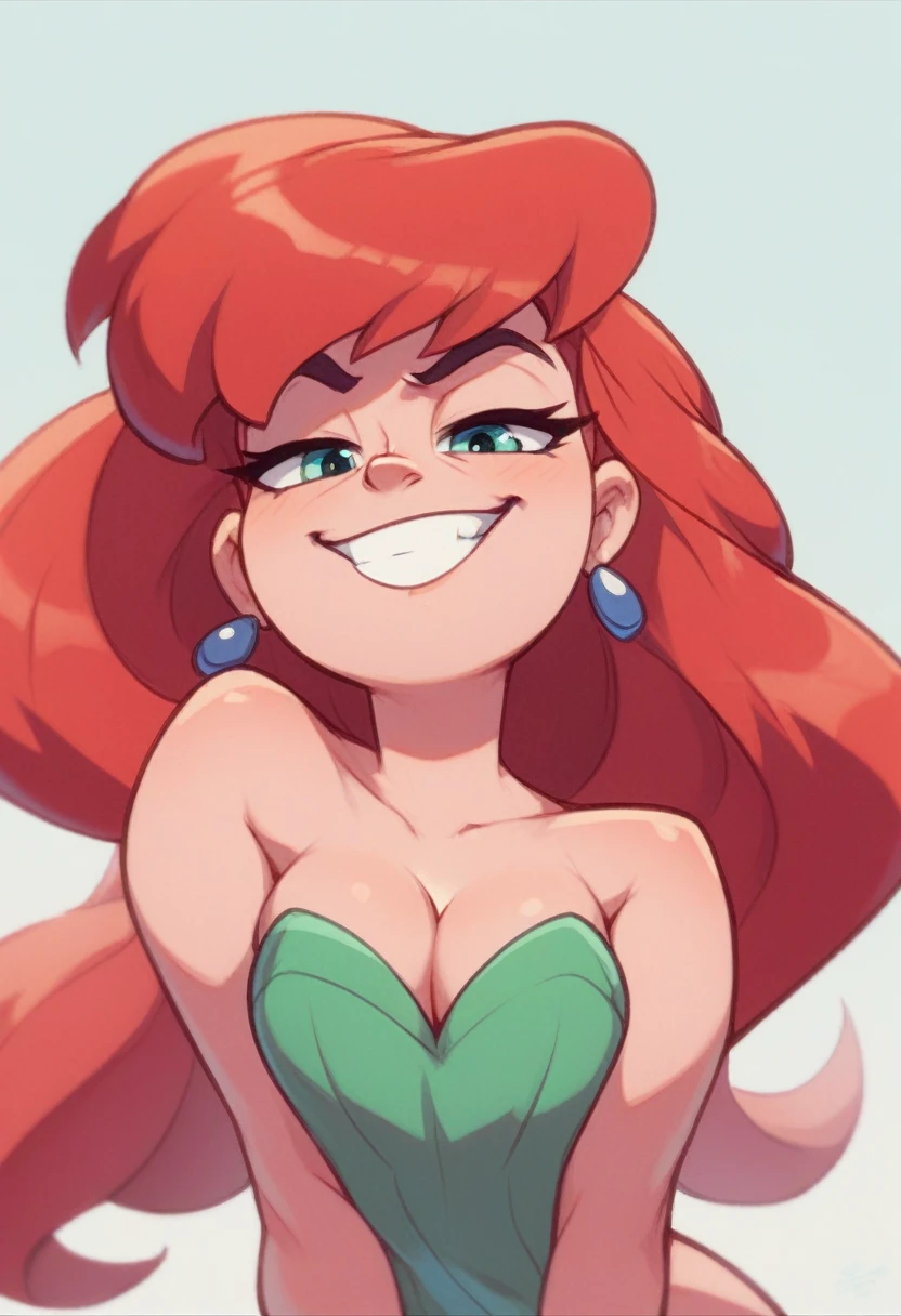 Ralph Bakshi Style, ariel, smug