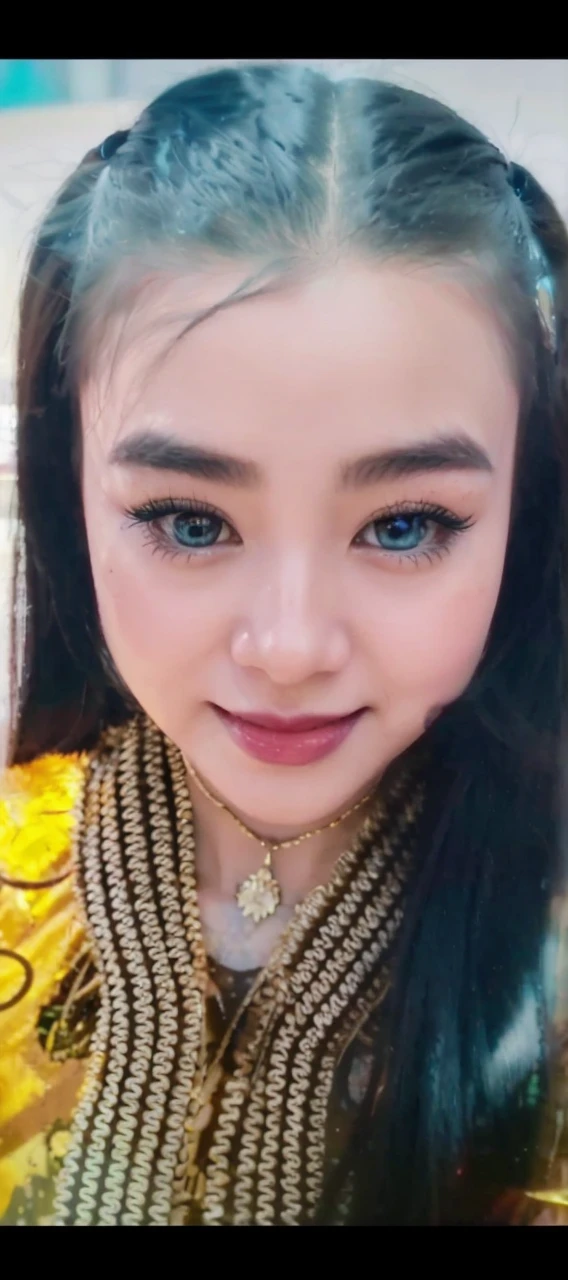 Realistic full body of a sweet smiling thai woman, colorful braided hair wearing complicated colorful dragon futuristic armor and complicated mechanical wings shining brightly,, the girl is accompanied by a huge futuristic black and red giant robot, and below is 3D writing big name "UnikawA Araso", which looks like it's melting. Can be read clearly and in detail. Black background, fire effect, thick smoke, realistic
