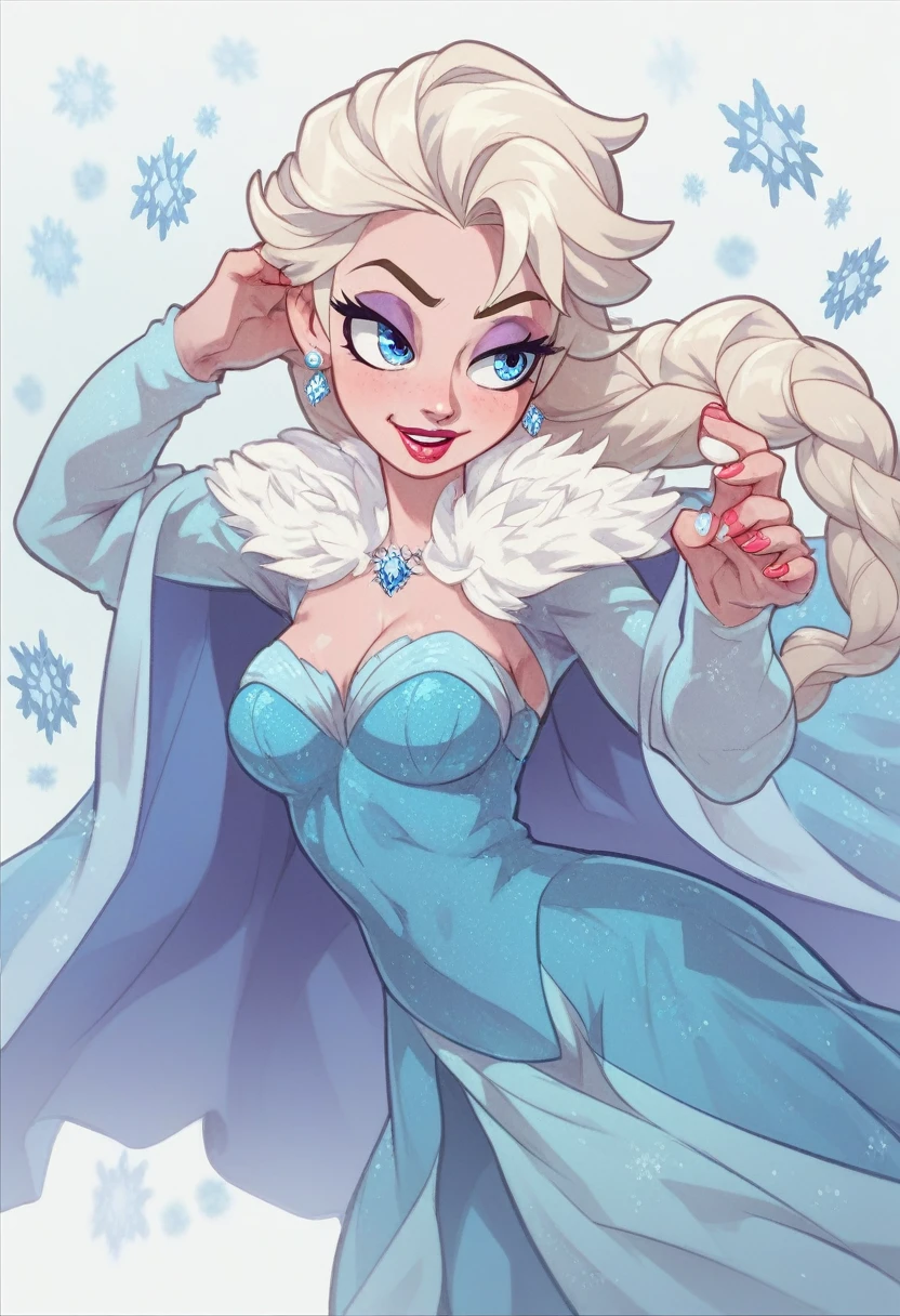 Ralph Bakshi Style, elsa, 