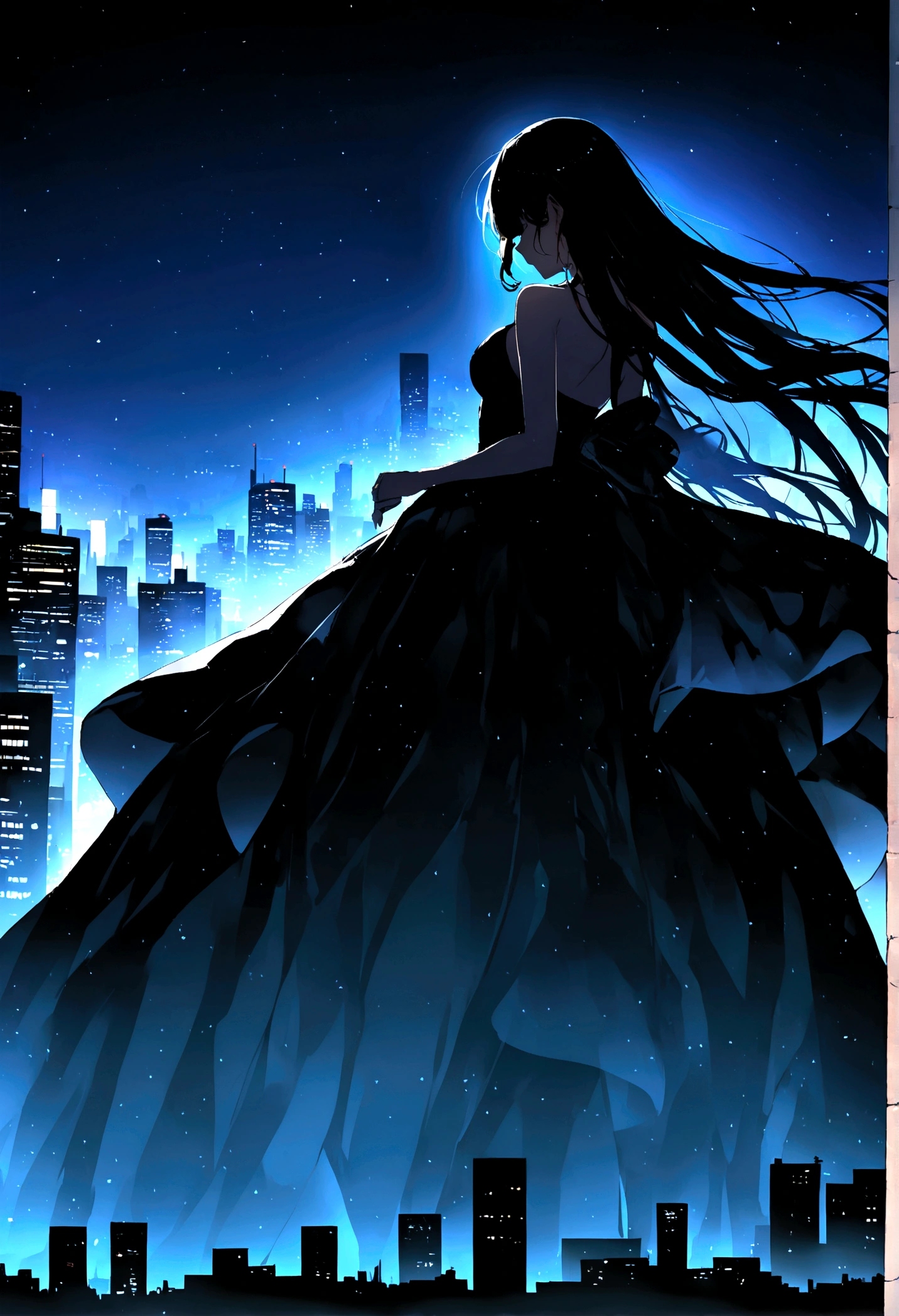 City Night View silhouette
