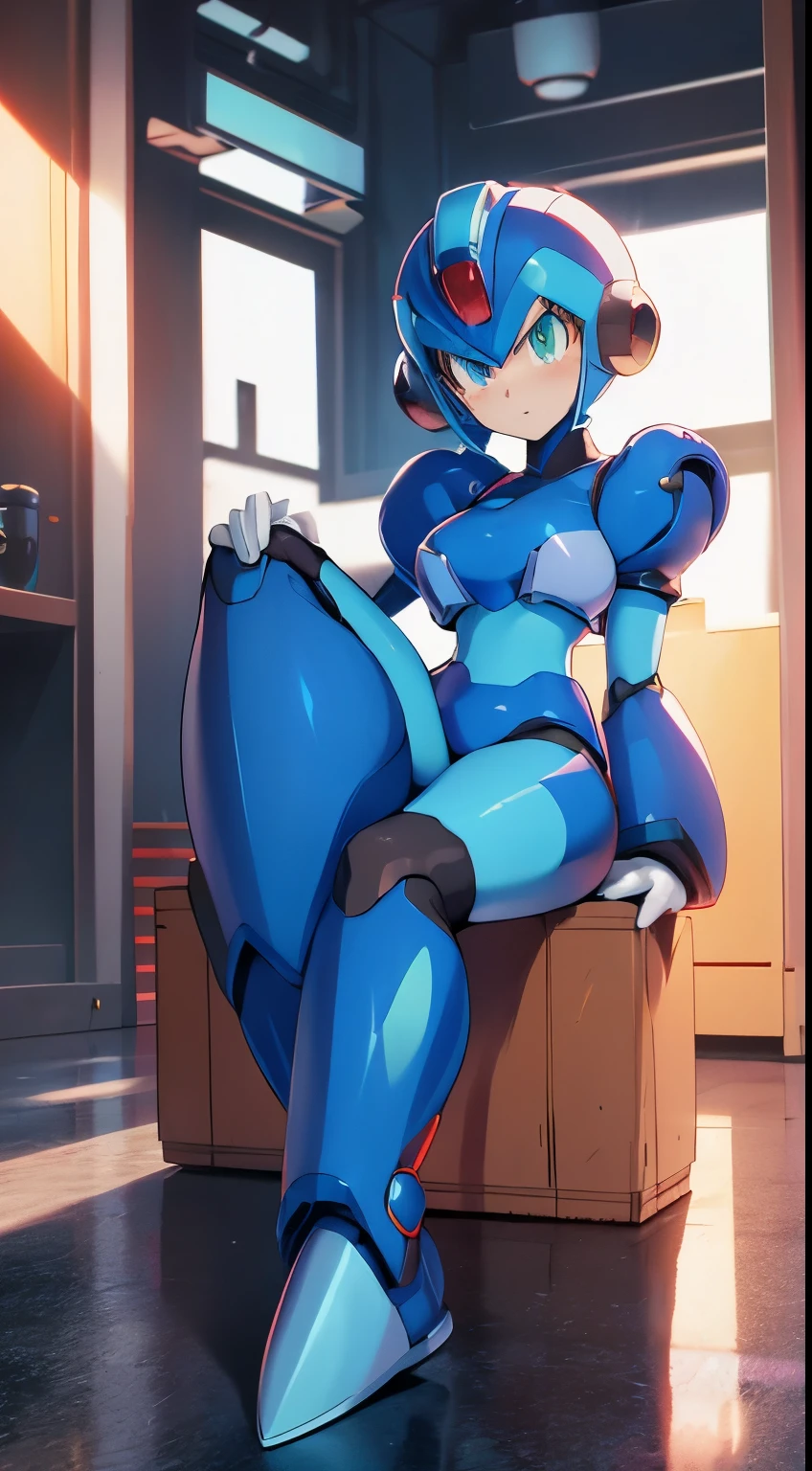 megaman x Girl, cute