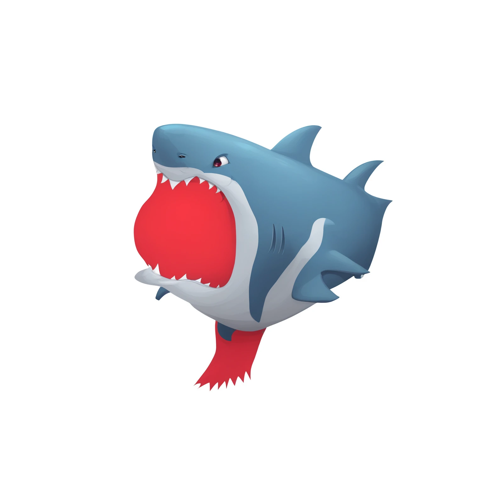 cartoon,2d,weapon,shark