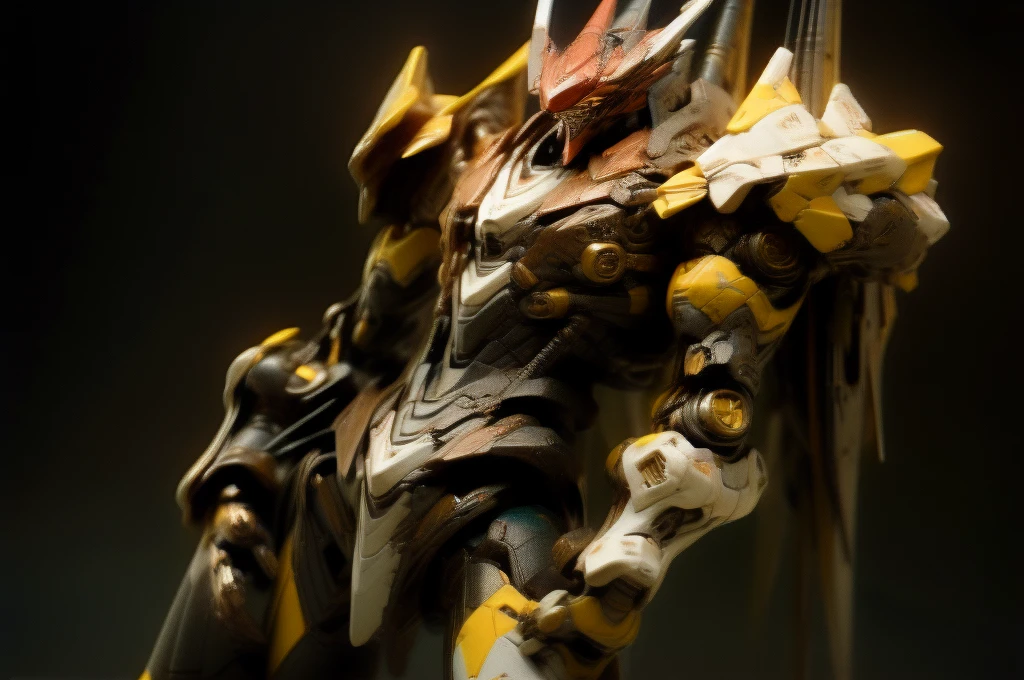 
anime mecha, 80s sci-fi, Cyberpunk,(cyberpunk police cyborg,Red:1.1),1man,Mechanical marvel,Robotic presence,Cybernetic guardian, wearing a worn-out mech suit, skull head, intricate, (steel metal [rusty]), elegant, clear focus, artstation, exoskeleton, shot by greg rutkowski, Maciej Kuciara concept art, lighting, vibrant colors, masterpiece, ((street)), cowboy shot, dynamic pose, Neon lights in the dark city at night.,unreal engine:1.4,HD,La Best Quality:1.4, photorealistic:1.4, skin texture:1.4, Masterpiece:1.8,Masterpiece, Best Quality,exoskeleton _armor, power_suit, mechanical_arms, mechanical_legs, artstation,

