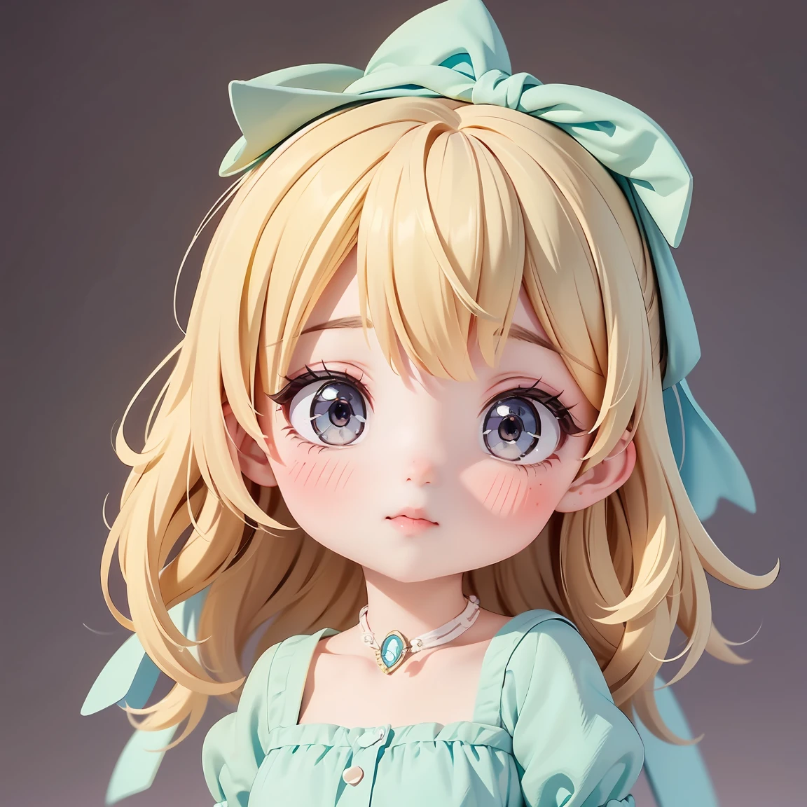 Super Chibi Character:1.8、Wearing cute shoes、background:Full white screen、Blonde Hair、Cute 7 year old girl、Cinderella Dresses、Various expressions:1.8、Various poses:1.8、Looking this way