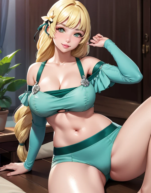 sumIngrid, sumIngrid, bangs, hair flower, hair ornament, braided ponytail, cleavage, green bikini, off-shoulder, green shorts 2.0, green bow 2.0, leather thigh strap 2.0, bare stomach 2.0, (masterpiece, best quality, 8k, HD, ultra-detailed), realistic style, very close up shot 2.0, beach 2.0, looking at viewer 2.0, blushing, upper body shot 2.0, perfect eyes 2.0, upper body shot 2.0, cute nose, very sexy smile 2.0, very luscious lips 2.0, facing camera 2.0, very heavy eyeshadow 2.0, very heavy makeup 2.0, round face, very thick lips 2.0, very glossy lips 2.0, very pouty lips 2.0, lustrous skin 2.0, shiny skin 2.0, very pretty 2.0, very beautiful 2.0, very curvy 2.0, very sexy 2.0, very thick 2.0, very toned 2.0, very sexy smile 2.0, very luscious lips 2.0, facing camera 2.0, very heavy eyeshadow 2.0, very heavy makeup 2.0, round face, very thick lips 2.0, very glossy lips 2.0, very pouty lips 2.0, lustrous skin 2.0, shiny skin 2.0, very pretty 2.0, very beautiful 2.0, very curvy 2.0, very sexy 2.0, very thick 2.0, very toned 2.0, very athletic 2.0, very sexy 2.0, absolutely gigantic lips 2.0, very sexy smile 2.0, very luscious lips 2.0, facing camera 2.0, very heavy eyeshadow 2.0, very heavy makeup 2.0, round face, very thick lips 2.0, very glossy lips 2.0, very pouty lips 2.0, lustrous skin 2.0, shiny skin 2.0, very pretty 2.0, very beautiful 2.0, very curvy 2.0, very sexy 2.0, very thick 2.0, very toned 2.0, very sexy smile 2.0, very luscious lips 2.0, facing camera 2.0, very heavy eyeshadow 2.0, very heavy makeup 2.0, round face, very thick lips 2.0, very glossy lips 2.0, very pouty lips 2.0, lustrous skin 2.0, shiny skin 2.0, very pretty 2.0, very beautiful 2.0, very curvy 2.0, very sexy 2.0, very thick 2.0, very toned 2.0, very athletic 2.0, very sexy 2.0, absolutely gigantic lips 2.0, blonde hair, facing camera 2.0, very toned 2.0, very extreme hip to waist ratio 2.0, wide hips 2.0, very thick and muscular thighs 2.0, facing camera 2.0, very defined waist 2.0