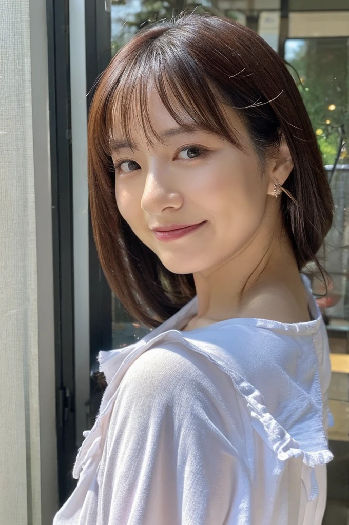 ((Highest quality)), ((masterpiece)), (detailed),Perfect Face,Japanese,Mature Woman,Upper Body