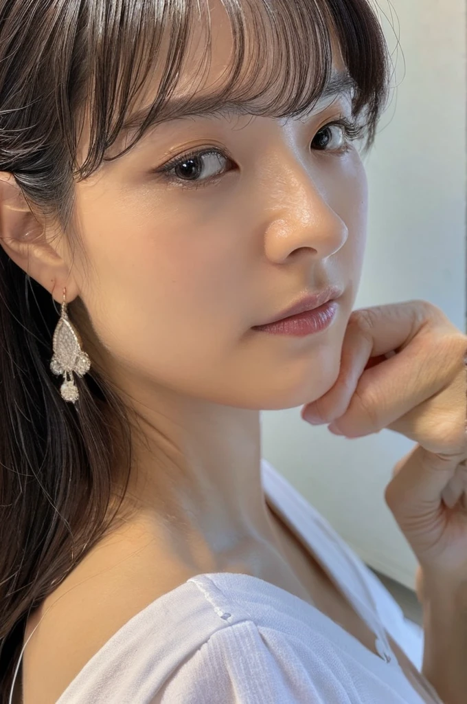 ((Highest quality)), ((masterpiece)), (detailed),Perfect Face,Japanese,Mature Woman,Upper Body