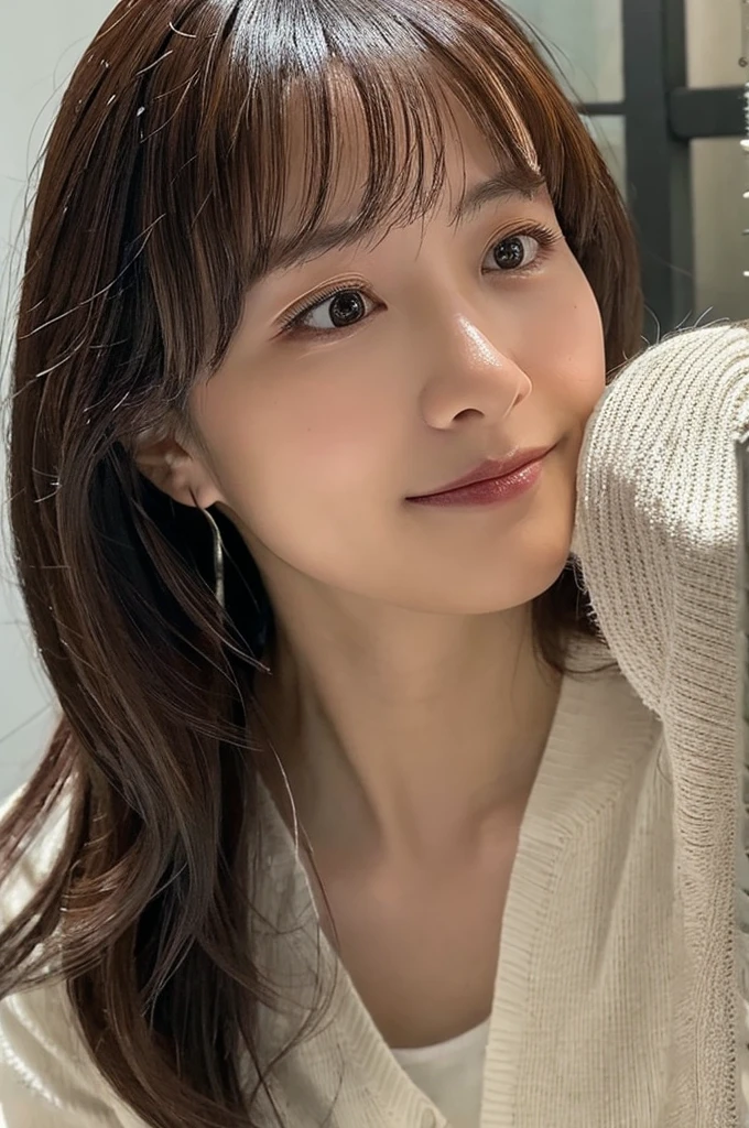 ((Highest quality)), ((masterpiece)), (detailed),Perfect Face,Japanese,Mature Woman,Upper Body