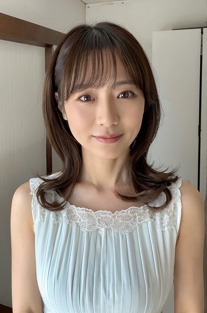 ((Highest quality)), ((masterpiece)), (detailed),Perfect Face,Japanese,Mature Woman,Upper Body