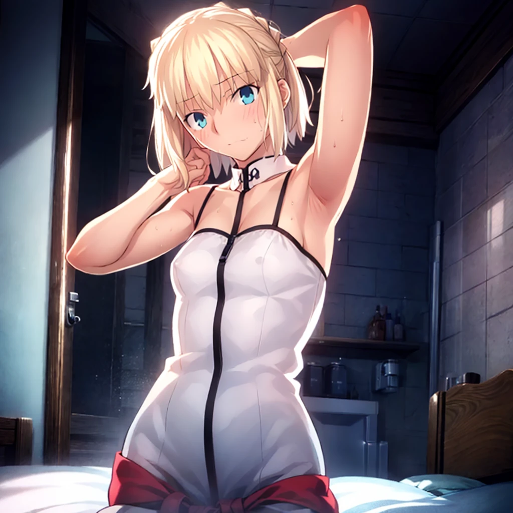 High resolution, 最high resolution,high resolution,{Things to know_f de staynightufotable:1.15}, Rubio_ Best Quality, masterpiece, フルnude,Sweatだく,Blushing,smile,Armpitアップ,Sweat,Armpitを広げて見せている,bed,Moist,Blonde,whole body,pubic hairあり,Love juice,Armpit,side,sideの下,Armpitの下,sideアップ,Sweatをかいている,sideSweat,Upper Body, 1 person,sideズーム,Armpitズーム,Armpitを見せつける,sideを見せつける,両Arms behind head,nude,Raise your arms, Inner cavity reflection,whole body,Two arms,Alone,sexy,1 personだけ,Looking at me,膣からsemenが垂れている,front,pubic hair,Obscene lines,Ray tracing,Slender body,E Cup,Embarrassing,Armpit強調,side強調,ArmpitSweat,sideSweat,Wet Skin,Open your mouth,Noise Reduction,((Place your hands behind your head)),Emphasis on the crotch,Chest Enhancement,stage,Perfect lighting,体をfront,Look up,looking at the camera,真front,I don't want to go away.,体をfront,両Raise your arms,両Arms behind head,Embarrassing,Hands behind head,Hotel Rooms,bedの上,全naked,naked,膣からsemenが垂れている,bedに横たわる,,フルnude,オイルを塗ったテカテカのsideの下を見せる、オイルを塗った光沢のあるsideの下:1.30、Surreal、sideの下、オイルを塗った光沢のあるsideの下:1.30、光沢のあるsideの下、オイルを塗ったぬるぬのsideの下:1.30、ぬるぬるした光沢のあるsideの下:1.20、明るく詳細なsideの下、sideの下の細かいシワ:1.7、リアルなsideのシワ:1.7、sideの下を照らす光:1.4、side毛穴の細部まで), Armpit見せポーズ,side見せポーズ,Nipples,Nipplesが立っている,No clothes,素っnaked,Armpitアップ,sideアップ,NaughtyなArmpit,Naughtyなside,Sweat,Naughty,Arms behind head,Armpitを広げる,sideを広げる,Embarrassed look,Love juiceが垂れている,NaughtyなPussy,体をfrontへ,pubic hairが生えている,pubic hair,semen,semenまみれ,Naughtyな体,Naughtyな身体,NaughtyなPussy,Naughtyなgenital,genital,NaughtyなPussy,Naughtyなnaked,Naughtyなnaked体,Naughtyな肉体,Naughtyなボディー,恥ずかしそうにArmpitを見せている,恥ずかしそうにsideを見せている,lotion,lotionまみれ,Vaginal fluid,Vaginal fluidが垂れている,Love juice,Love juiceが垂れている,semenでベタベタ,Sticky with semen,Sperm,Spermまみれ,Spermでベタベタ,Pussy,Pussyを見せつける,Pussy,Pussyを見せつける,Embarrassed look,Groinにタトゥー,Groin,View your viewers,genital,女genital,湿ったArmpit,湿ったside,smile