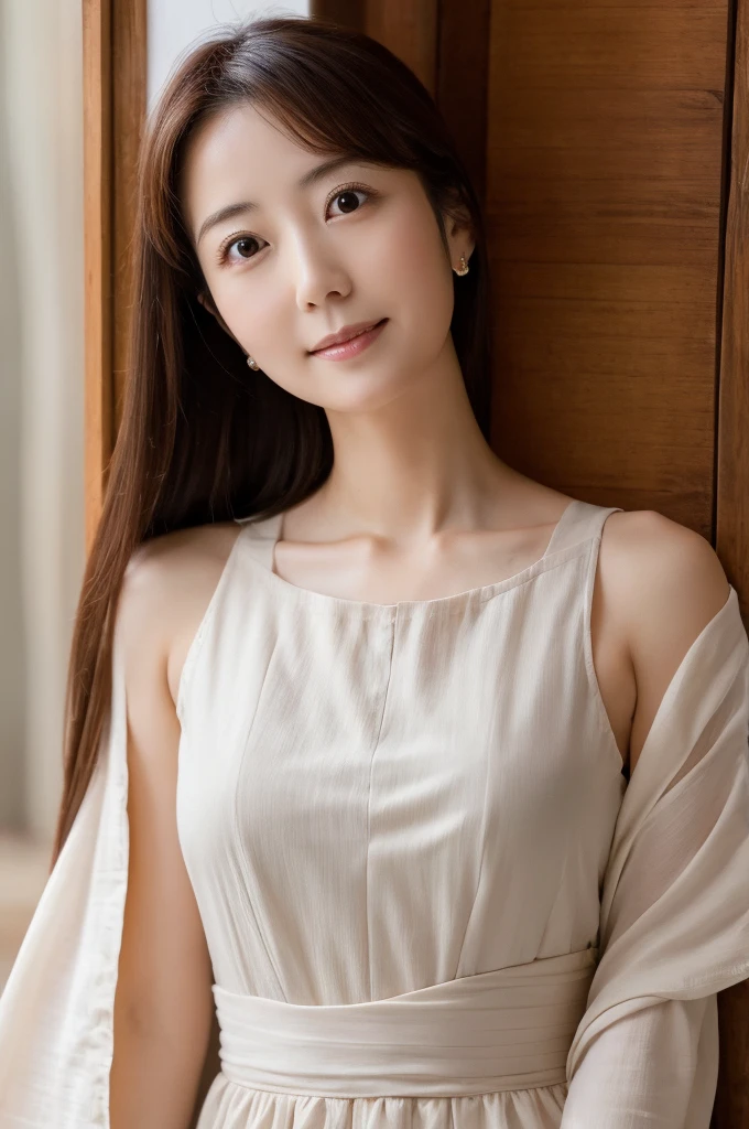 (Highest quality)), ((masterpiece)), (detailed),Perfect Face,Japanese,Mature Woman,Upper Body