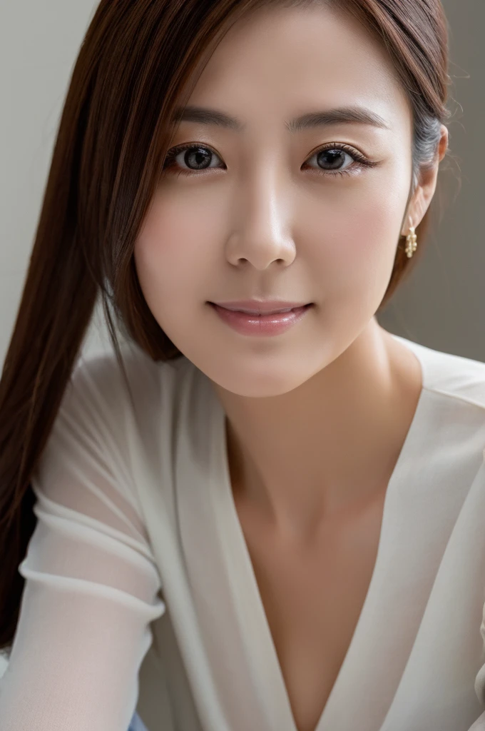 (Highest quality)), ((masterpiece)), (detailed),Perfect Face,Japanese,Mature Woman,Upper Body