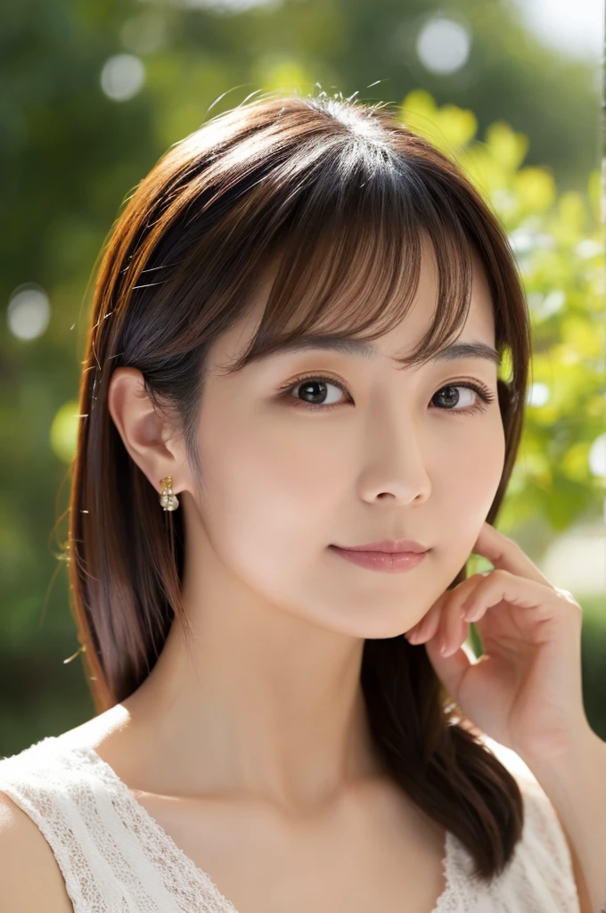 (Highest quality)), ((masterpiece)), (detailed),Perfect Face,Japanese,Mature Woman,Upper Body