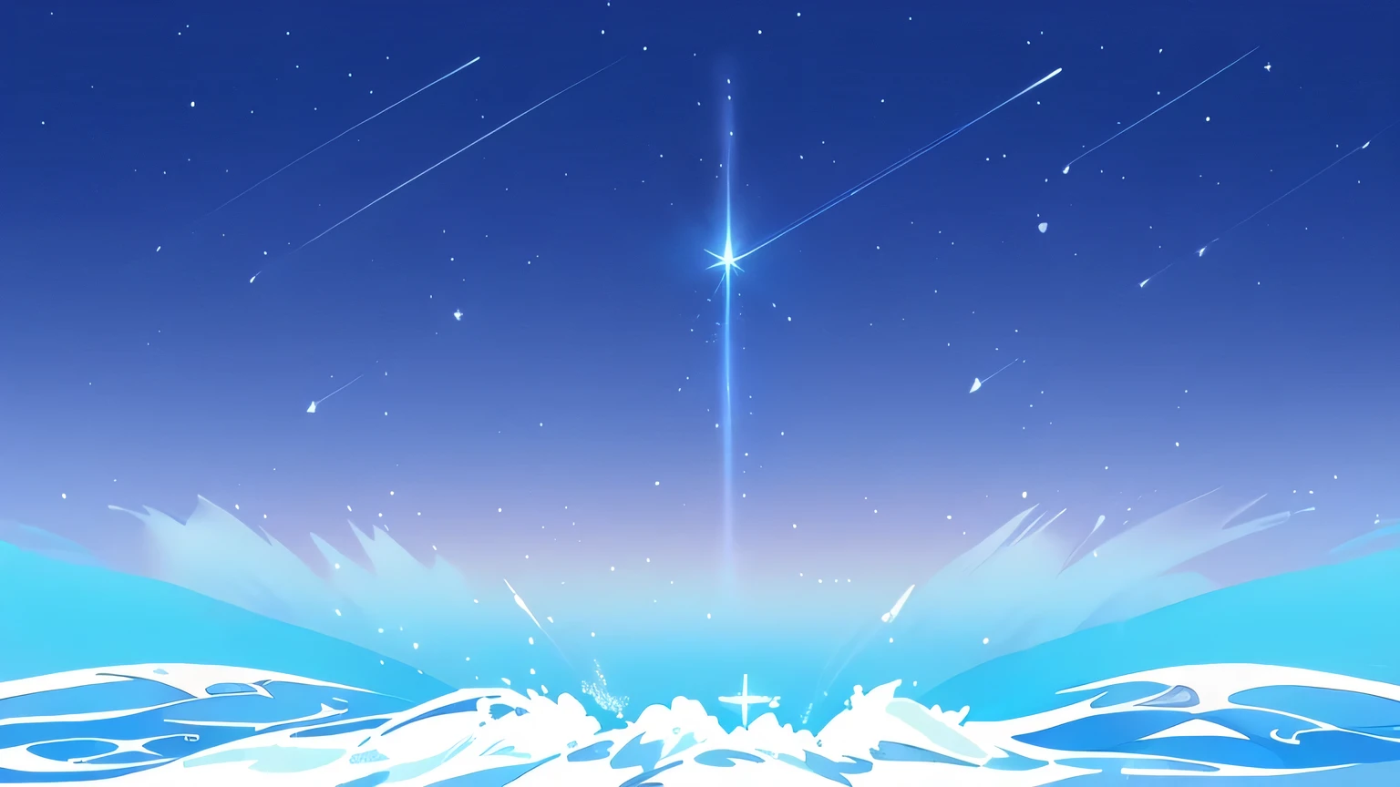 Blue starry sky，Meteor，Flowing water waves, spray of water, spray, Icicles background, Water Temple, water spray, spray in the middle, immortality spray, background technologywork, spray of youth, background technology, Blue starry sky background, Random background scenes, Atlantis Background