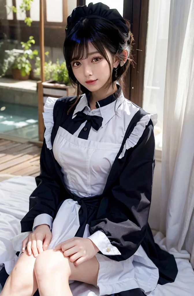 Maid clothes、水色のMaid clothes
