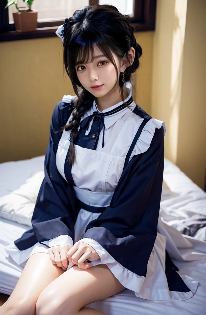 Maid clothes、水色のMaid clothes