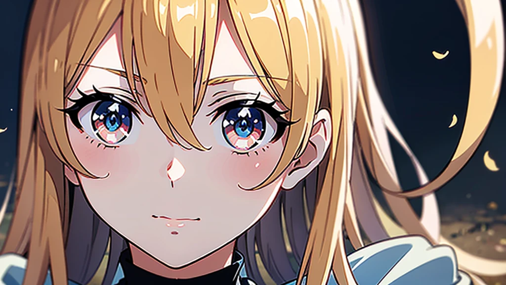 masterpiece, Highest quality, 8K, 超High resolution, Highest quality, Anime Style, Best writing, Beautiful Face, masterpiece, Highest quality, High resolution, 1 girl's hair ribbon, Long Hair, Brown Hair, Antique jacket, Antique Skirt, Antique gloves, Antique Hat, In front of the station, (touch the hat:1.2), Cowboy Shot, sunny
