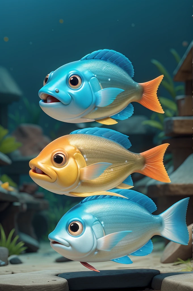 Realistic fish 

