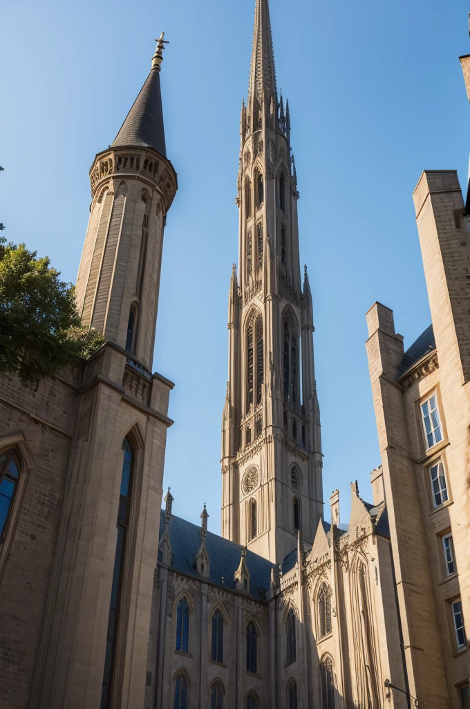 Tower with spire