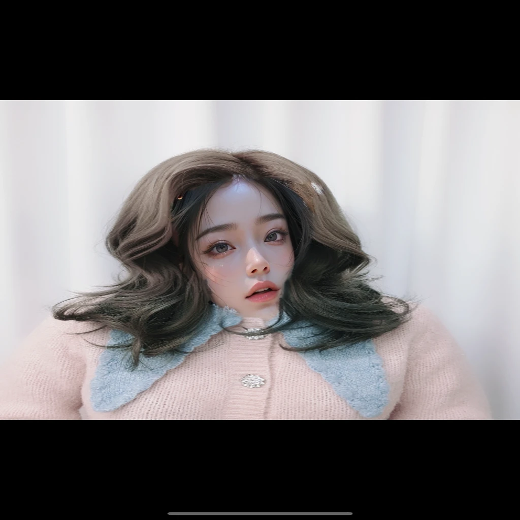 Best Quality, 8k, Masterpiece, (Portrait: 1.3), (photo realistic:1.4), (hyper realistic:1.4), Sharp Focus, looking at viewer, (smoother lighting:1.1), (increase cinematic lighting quality:0.9), realistic lighting, backlighting, light on face, ray trace, (brightening light:1.2), (Increase quality:1.4), sharp detail, (best quality real texture skin:1.4), finely detailed eyes, black_eyes, finely detailed face, 25 year old Korean woman