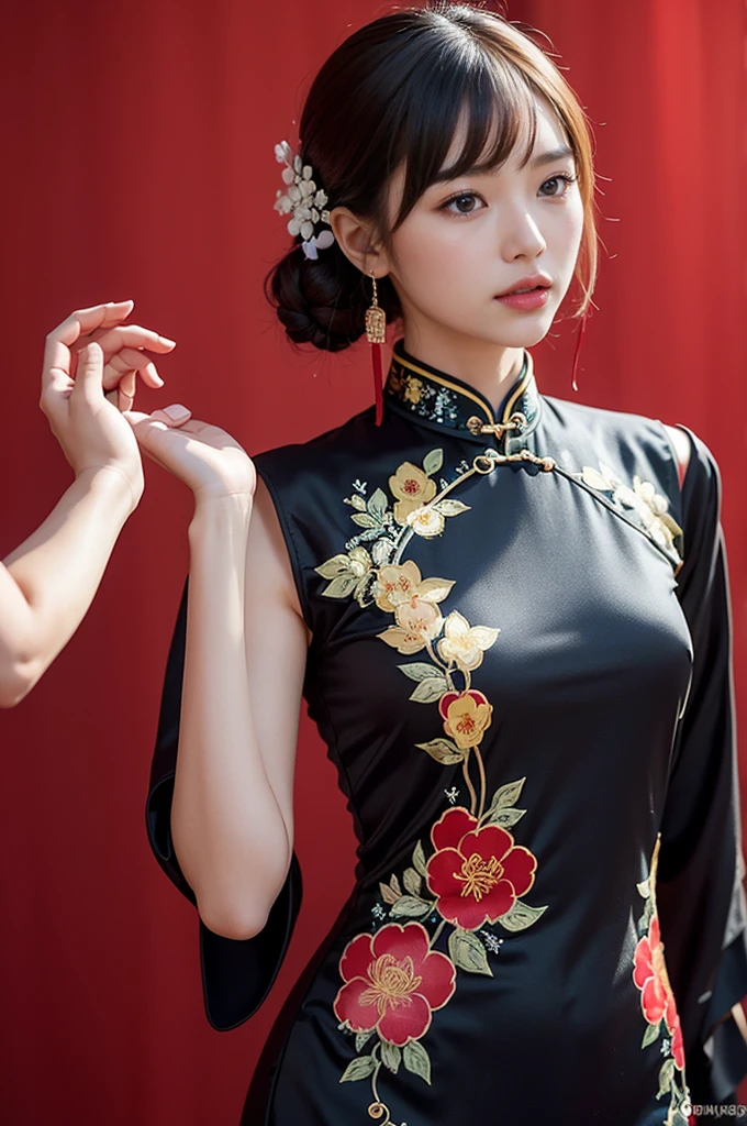 The new Chinese cheongsam combines the elements of traditional cheongsam with modern design concepts，It retains the gentle temperament of cheongsam，Incorporating a sense of fashion。Here are some recommended new Chinese cheongsam styles:，Suitable for showing gentle temperament：Simple Line Cheongsam：Choose a simple design、Cheongsam with smooth lines，Avoid excessive decoration and complicated patterns，The simple design can better highlight the wearer&#39;s temperament。