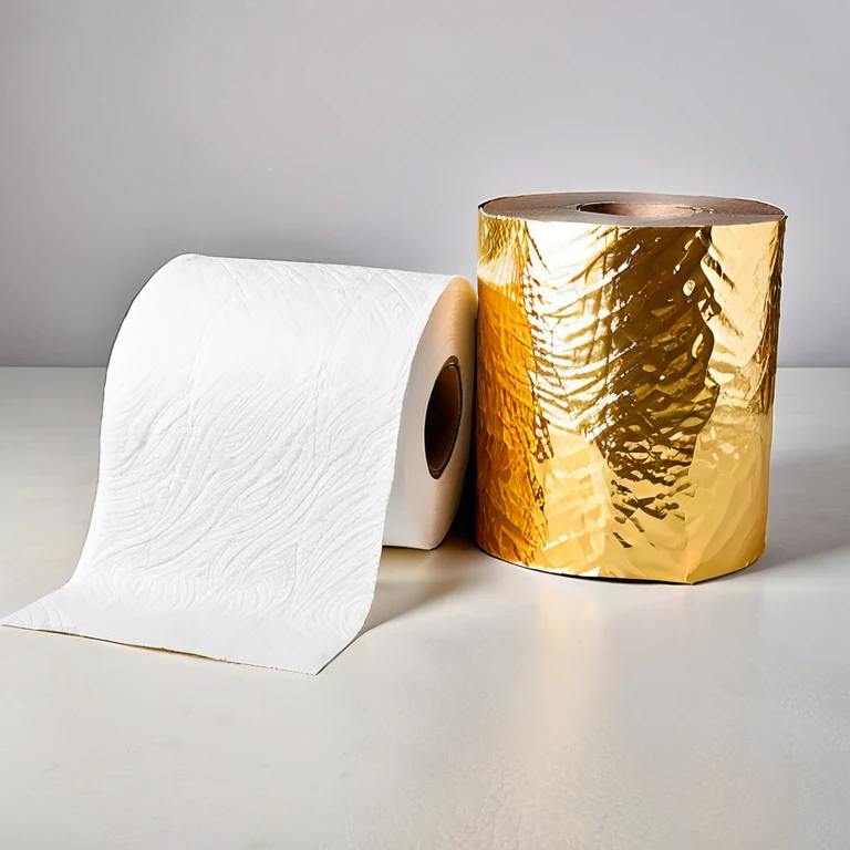 gold toilet paper, gold ass clean paper,