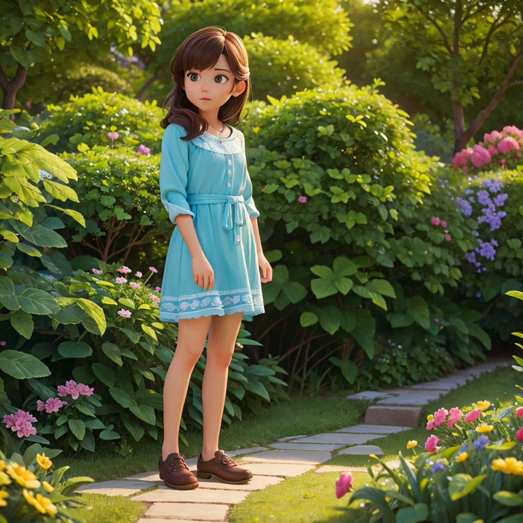 A beautiful girl and a handsome boy in a lush, colorful flower garden, (best quality,4k,8k,highres,masterpiece:1.2),ultra-detailed,(realistic,photorealistic,photo-realistic:1.37),intricate details,cinematic lighting,vibrant colors,romantic atmosphere,boy with striking features,girl with delicate features,warm afternoon sunlight,blooming flowers,winding paths,picturesque landscape,peaceful ambience,nature scenery