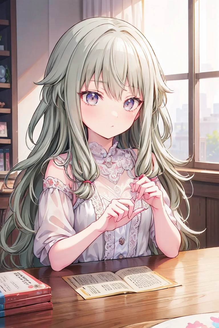 (Tabletop:1.2)、masterpiece、Best image quality、(Front facing)、smile,Face the camera、Fluffy hair、Delicate eyes、smile、愛らしい満面のsmile, 最high quality、girl、1 person、masterpiece, Most detailed, high quality、Shiny Hair、Very fine and beautiful bright eyeedium chest、nose blush、Very detailed, clear and beautiful face, Awards, (Anatomically correct)、Reach out