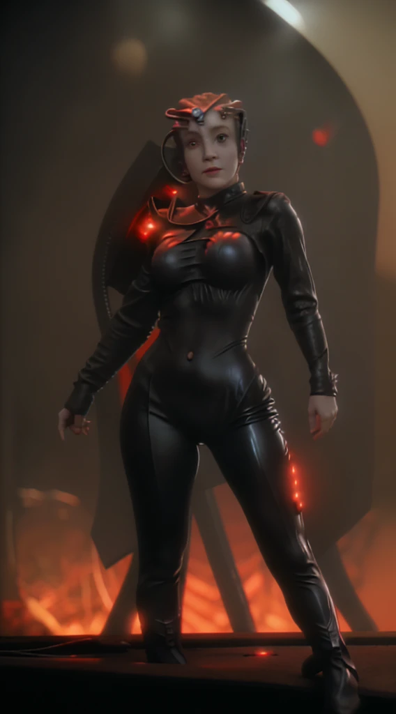 kiranerys, mirrakira , shiny bodysuit, borg ,
headband, (fog:1.4), hand on hip, smug, seductive, latex pants, science fiction, (red side light), cinematic still of a stunning woman, detailed, sharp focus, dramatic, award winning, octane render, unreal engine, volumetrics dtx, )