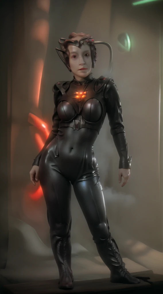kiranerys, mirrakira , shiny bodysuit, borg ,
headband, (fog:1.4), hand on hip, smug, seductive, latex pants, science fiction, (red side light), cinematic still of a stunning woman, detailed, sharp focus, dramatic, award winning, octane render, unreal engine, volumetrics dtx, )