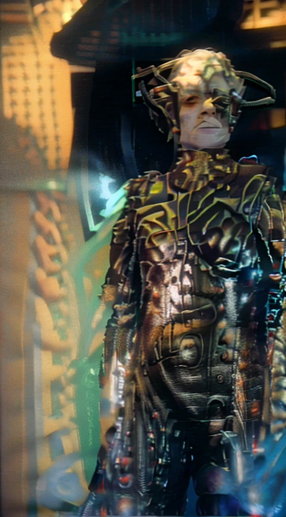 kiranerys, mirrakira , shiny bodysuit, borg ,
headband, (fog:1.4), hand on hip, smug, seductive, latex pants, science fiction, (red side light), cinematic still of a stunning woman, detailed, sharp focus, dramatic, award winning, octane render, unreal engine, volumetrics dtx, )