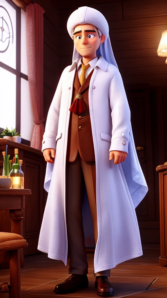 Revelation: The rich man revealing the true identity of the woman.
