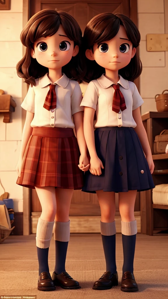 Closing Scene: The daughters showing respect, with a message about the importance of respecting everyone.
