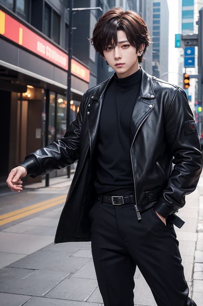 Create a character similar to Jeon Jungkook, realisitic