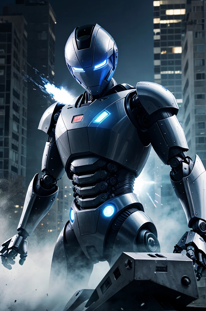 Robot attacks on human