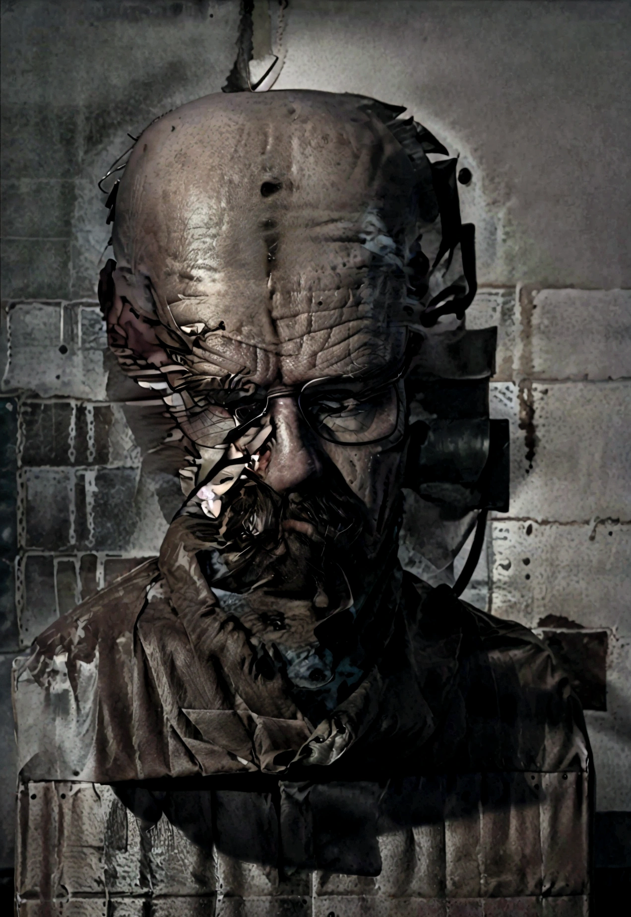 A gritty, high-contrast portrait of Walter White, the central character from the acclaimed TV series "Breaking Bad". Walter's intense, weathered face dominates the frame, with his piercing eyes and determined expression conveying a sense of the character's transformation from a mild-mannered chemistry teacher to a ruthless criminal mastermind. The lighting is dramatic, casting deep shadows and highlights that accentuate Walter's rugged features. The overall aesthetic is dark, moody and evocative of the show's tense, high-stakes drama. This would make for a compelling and visually striking movie poster or key art that captures the essence of this iconic television character.
A gritty, high-contrast portrait of Walter White, the central character from the acclaimed TV series "Breaking Bad". Walter's intense, weathered face dominates the frame, with his piercing eyes and determined expression conveying a sense of the character's transformation from a mild-mannered chemistry teacher to a ruthless criminal mastermind. The lighting is dramatic, casting deep shadows and highlights that accentuate Walter's rugged features. The overall aesthetic is dark, moody and evocative of the show's tense, high-stakes drama. This would make for a compelling and visually striking movie poster or key art that captures the essence of this iconic television character.
