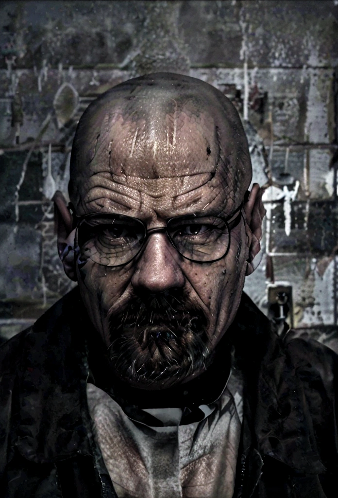 A gritty, high-contrast portrait of Walter White, the central character from the acclaimed TV series "Breaking Bad". Walter's intense, weathered face dominates the frame, with his piercing eyes and determined expression conveying a sense of the character's transformation from a mild-mannered chemistry teacher to a ruthless criminal mastermind. The lighting is dramatic, casting deep shadows and highlights that accentuate Walter's rugged features. The overall aesthetic is dark, moody and evocative of the show's tense, high-stakes drama. This would make for a compelling and visually striking movie poster or key art that captures the essence of this iconic television character.
A gritty, high-contrast portrait of Walter White, the central character from the acclaimed TV series "Breaking Bad". Walter's intense, weathered face dominates the frame, with his piercing eyes and determined expression conveying a sense of the character's transformation from a mild-mannered chemistry teacher to a ruthless criminal mastermind. The lighting is dramatic, casting deep shadows and highlights that accentuate Walter's rugged features. The overall aesthetic is dark, moody and evocative of the show's tense, high-stakes drama. This would make for a compelling and visually striking movie poster or key art that captures the essence of this iconic television character.