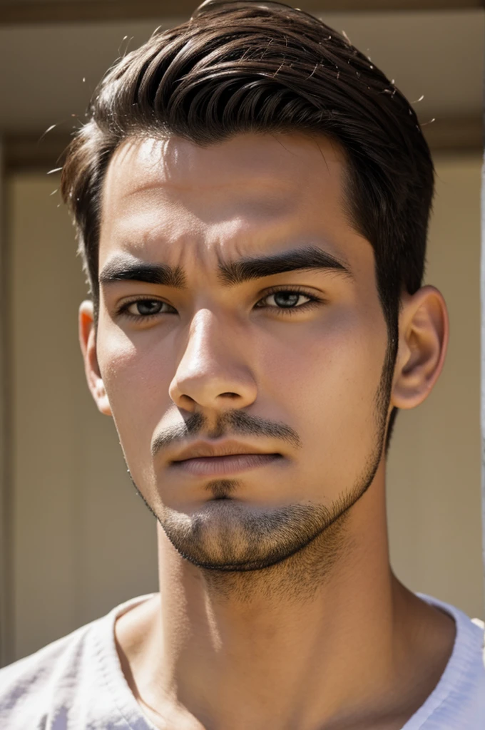 Man Acne appears