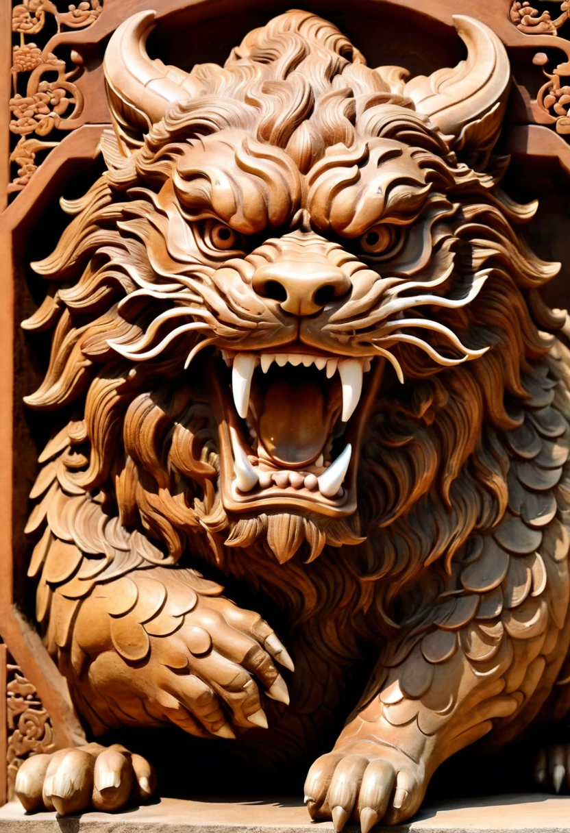 Names of mythical beasts: Myths and legends of Diao Tuo: It is one of the four ferocious beasts that appear in ancient Chinese mythology.。, Have an extreme appetite and greed. Often used to describe a greedy person.
Appearance characteristics: Diao Tuo's appearance、usually、Depicted as a huge, ferocious beast。, Has horns on its head, Open your mouth, Jaw protrusion, Wide distance between the eyes. Looks strong and powerful.strong and big body,Powerful,The body is surrounded by blue lightning.,Fine scales tightly wrap around muscles,A symbol of the highest level of protection: Diuta represents endless desire and greed., It is a symbol of evil, chaos, And destruction. In ancient cultures, The statue of Xiantuo is a person々It is often used to advise people to be cautious。, Moderate and cautious.
Cultural Applications: Jida statues are widely used in ancient Chinese art and architecture.。, Bronze ware, etc., Pottery, exit, stone carving, wait., And it is an important element of traditional culture..
Modern Perception: In modern times, The tito is considered a cultural symbolic animal.. The image is々Used in advertising, logotype, And movies, A symbol of the pursuit of material pleasures and desires.